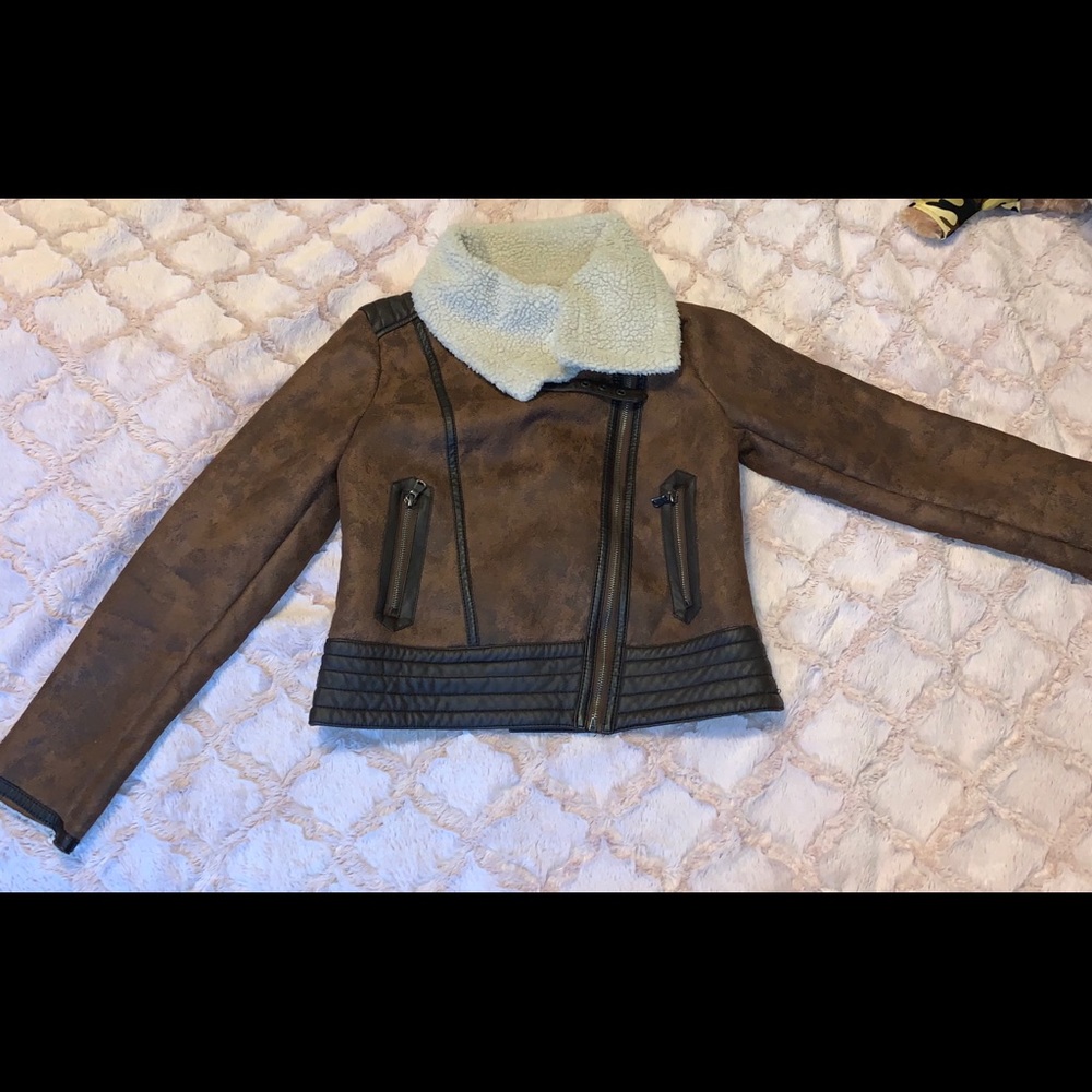 Leather jacket